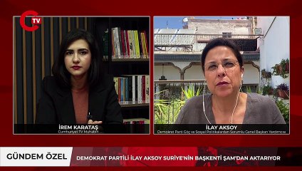 Suriye'ye giden İlay Aksoy, Cumhuriyet'e konuştu! "Suriyelilerin Türkiye'de kalması için sebep yok"