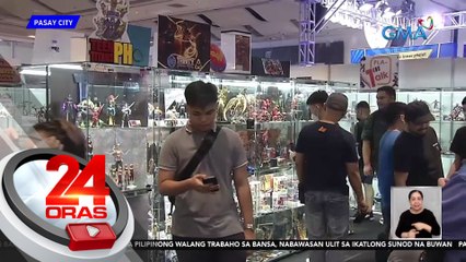 Day 1 ng ToyCon 20, dinagsa ng Pinoy collectors; 'Voltes V' booth, pwedeng pasyalan | 24 Oras