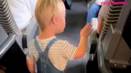 Cet enfant s'est mis à dire bonjour à tous les voyageurs du TGV