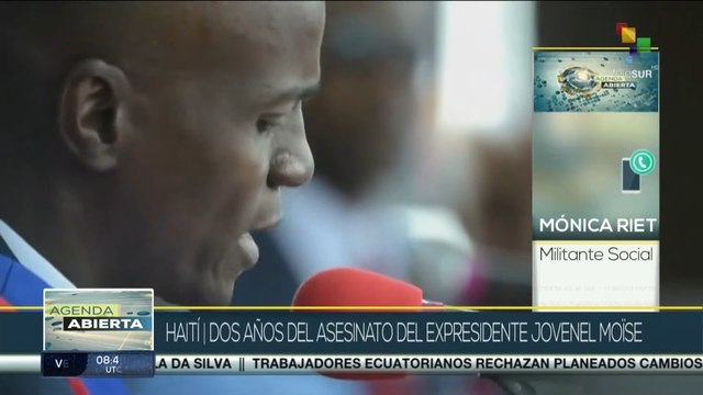 Mónica Riet: El mismo staff político que hoy gobierna Haití formó parte del asesinato de Jovenel Moïse