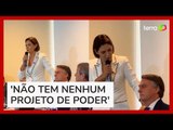 Bolsonaro chora com homenagem de Michelle: 'Sei que você não tem nenhuma maldade'