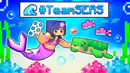 Saving The OCEAN With #TeamSEAS In Minecraft!
