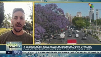 Argentina: Unión de tranviarios automotor ha convocado un nuevo paro nacional