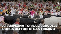 A Pamplona torna la crudele corsa dei tori di San Firmino