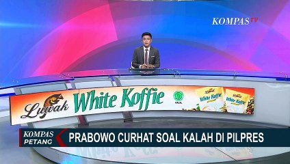 Begini Isi Curhatan Prabowo soal Kalah 2 Kali di Pilpres!