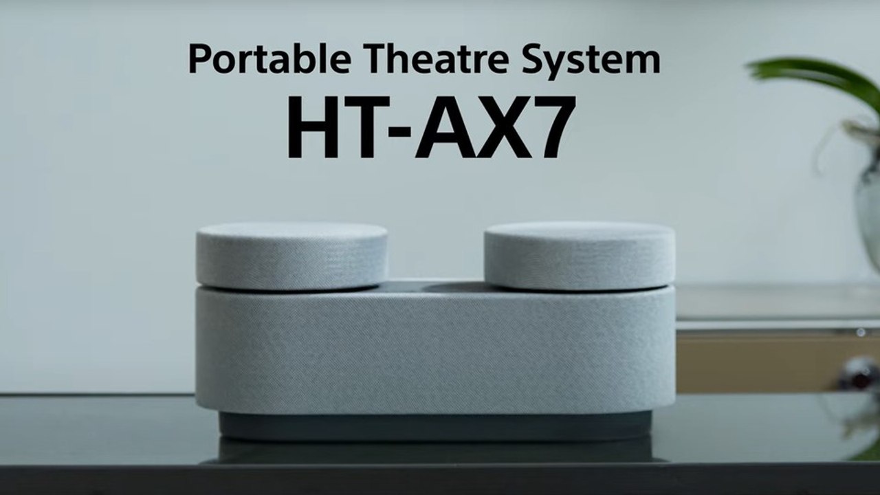 Sony stellt neue Surround Anlage HT-AX7 für unterwegs vor