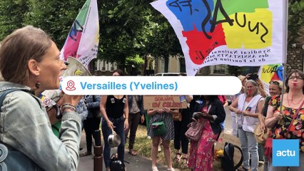 Versailles : en détresse les assistantes sociales manifestent au rectorat