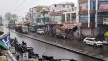 जिले में बारिश का दौर जारी: शाम को तेज हवा के साथ हुई बारिश