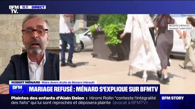 Mariage refusé à Béziers: Robert Ménard pense inadmissible le fait de devoir marier un homme qui n'a pas le droit d'être en France