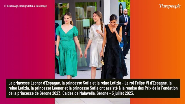 Leonor d'Espagne : Discours enflammé et talons interminables, elle impressionne devant sa soeur Sofia et ses parents très fiers