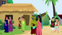 चुड़ैल की होली - Chudail ki holi! Entertainment stories - Hindi cartoon - Horror stories - hindi kahaniya