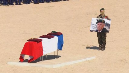 Hommage national à Léon Gautier : Macron salue « un Français ordinaire résolu à accomplir à l’extraordinaire »