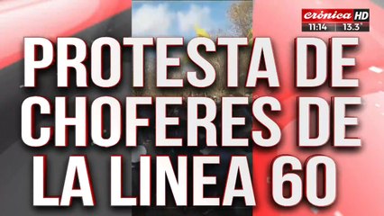 Protesta y corte en Panamericana: habla el delegado de la línea 60