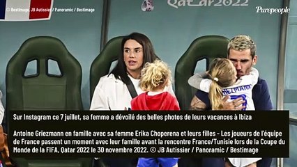 Antoine Griezmann dévoile pour la première fois le visage de son fils Amaro (4 ans), sosie de son père !