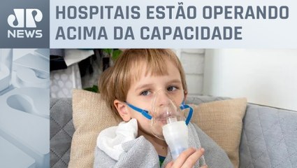 Rio Grande do Sul decreta emergência por aumento de casos de doenças respiratórias em crianças