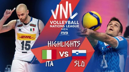 Slovenia vs Italy Men's Vollyball Highlights july 7,2023