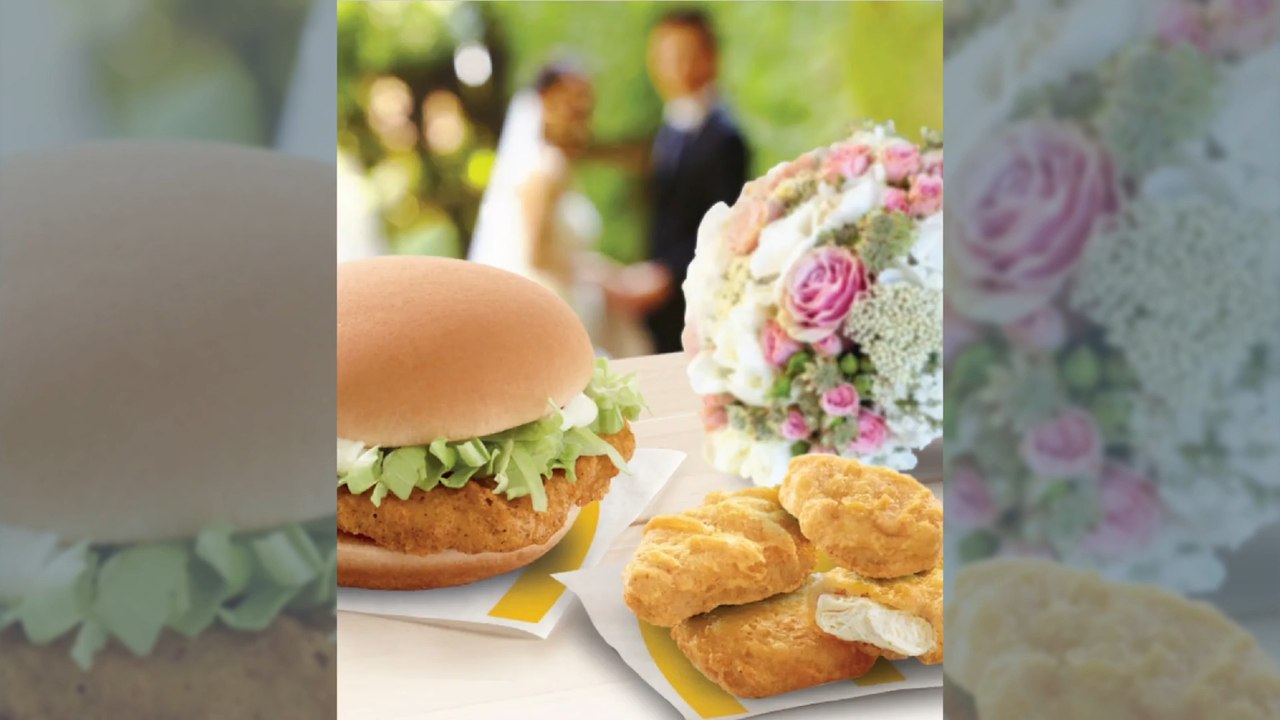 Kurios: McDonald’s bietet Hochzeits-Menü an