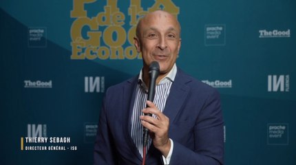 Grand Prix de la Good Economie 2023 - Interview de Thierry Sebagh (ISG)