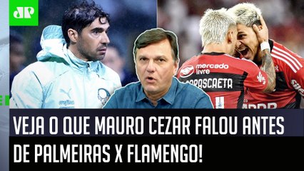 "Uma SITUAÇÃO que EU CONSIDERO BIZARRA é..." Mauro Cezar É DIRETO antes de Palmeiras x Flamengo!