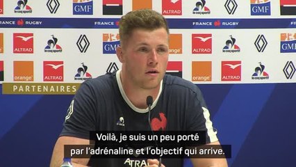 France - Flament : "Je suis un peu porté par l'adrénaline et l'objectif qui arrive"