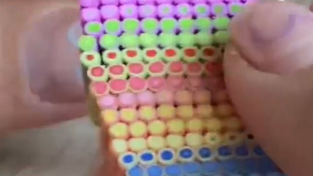 Clay artist treats extruder as magic wand & creates spellbinding polymer cane