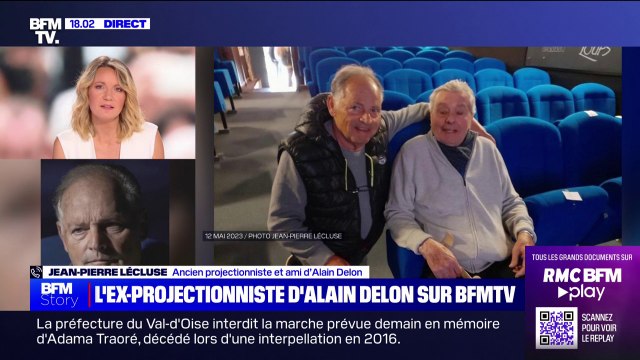 Plaintes contre la dame de compagnie d'Alain Delon: C'était impossible de le voir , explique Jean-Pierre Lécluse, ancien projectionniste et ami de l'acteur
