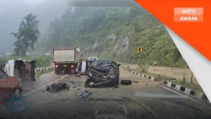 Polis nafi kejadian tanah runtuh di Gopeng
