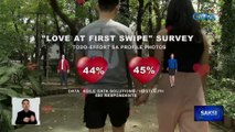Survey: Mahigit kalahati ng mga pinoy ang inuuna ang pagtingin sa profile photos sa dating apps | Saksi