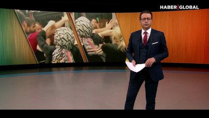 Ortalık fena karıştı! İstanbul'da metrobüste yolcular arasındaki kavga kamerada