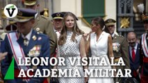 La princesa Leonor visita por primera vez la Academia Militar de Zaragoza antes de su ingreso