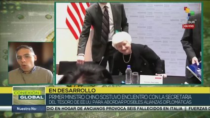 “Existe una profunda competencia estratégica, pero tambien una interdependencia económica mundial”