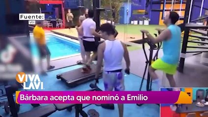 Bárbara Torres acepta que nominó a Emilio