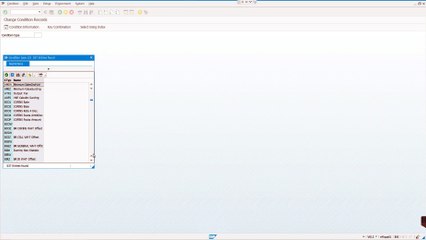 FI Change Condition Records