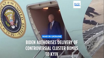 The US will provide cluster munitions to Ukraine as part of a new military aid package