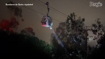 Firefighters Rescue Dozens Stranded Mid-Air on One of the World’s Highest Cable Car Rides