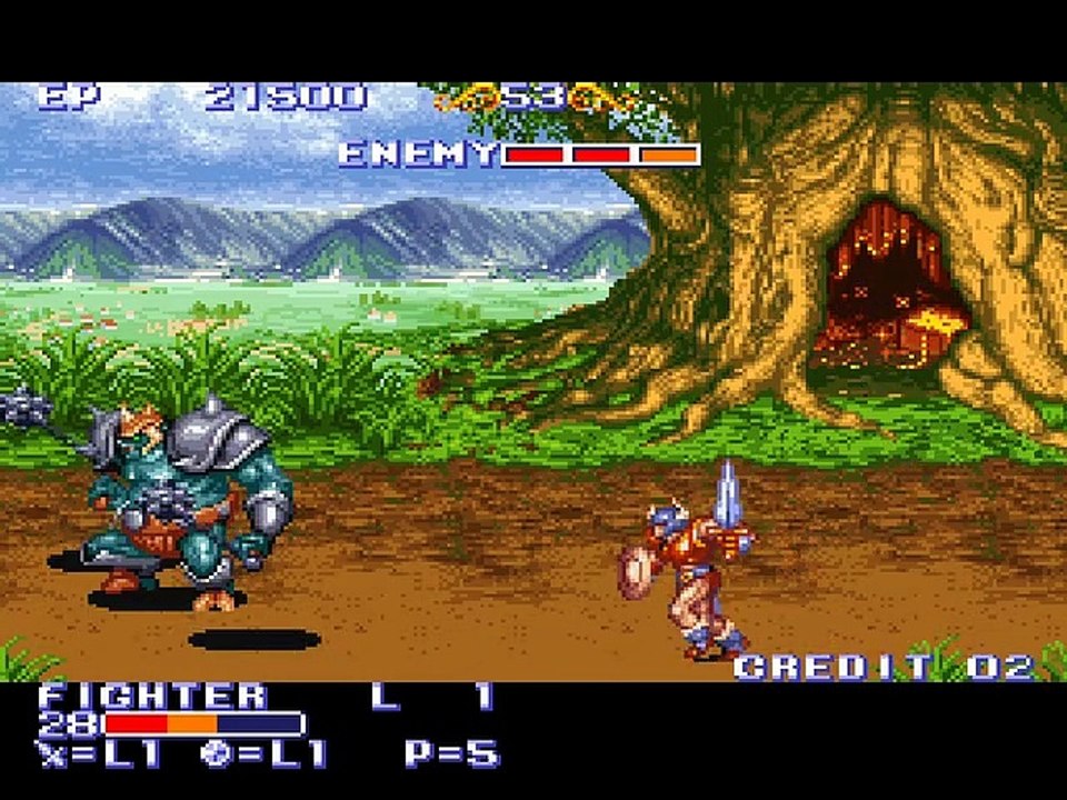 The King of Dragons (SNES) (Gameplay)