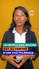 Décès de la journaliste Awa Ehoura #short