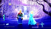 Just Dance： ＂Let it Go＂ from Disney Frozen movie