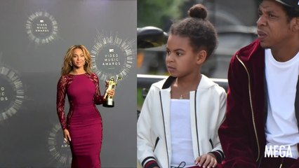 Download Video: Blue Ivy Matches Mom Beyonce In Silver Outfit For New Renaissance Tour Look