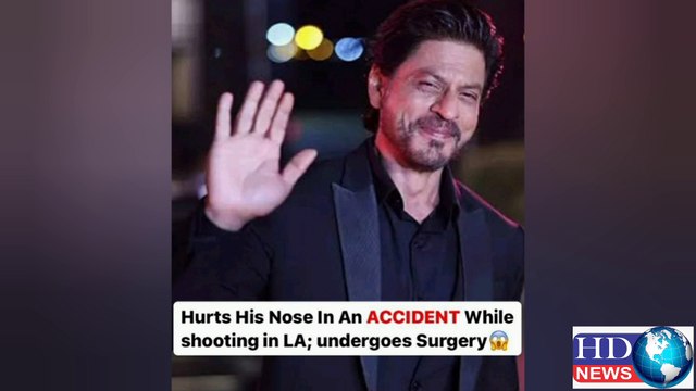 shah rukh khan nose injury pics | shah rukh khan nose injury | shahrukh khan nose surgery #shahrukh