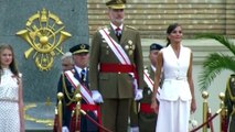 La princesa Leonor eclipsa a la reina Letizia en su primera visita a la Academia Militar de Zaragoza