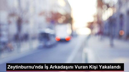 Zeytinburnu'nda İş Arkadaşını Vuran Kişi Yakalandı