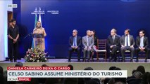 Daniela Carneiro deixa pasta e Celso Sabino assume ministério do Turismo
