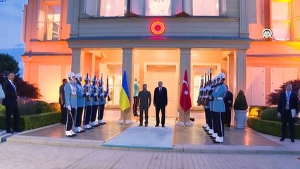 Cumhurbaşkanı Erdoğan ile Zelenski'nin görüşmesi başladı