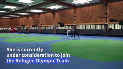 Marzieh Hamidi, the refugee who dreams of taking part in the Games