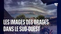 Vigilance orange: vos images témoins des orages dans le sud-ouest de la France