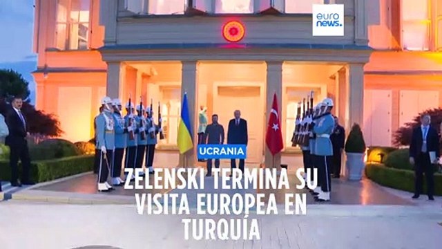 Armas y OTAN: Volodímir Zelenski termina su visita europea en Turquía