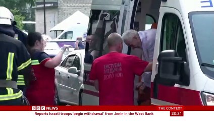 Missile strike in Ukraine injures at least 43 – BBC News(720P_HD)