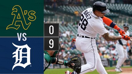 Resumen Atléticos de Oakland vs Tigres de Detroit | MLB 06-07-2023