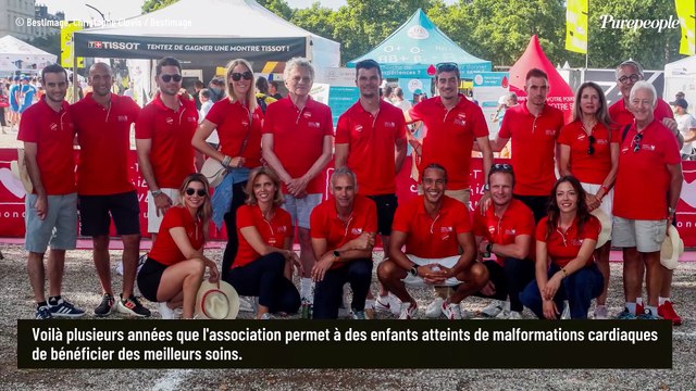 PHOTOS Sylvie Tellier, Dounia Coesens et Laurent Maistret réunis à Bordeaux : pétanque solidaire et fous rires !